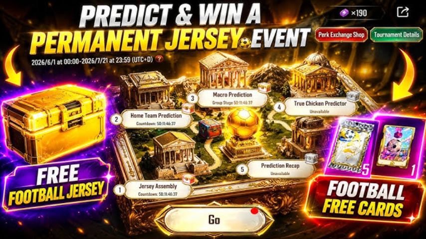 Free PUBG Mobile Jersey: Football Event & Tournament June 2026 - Image 4