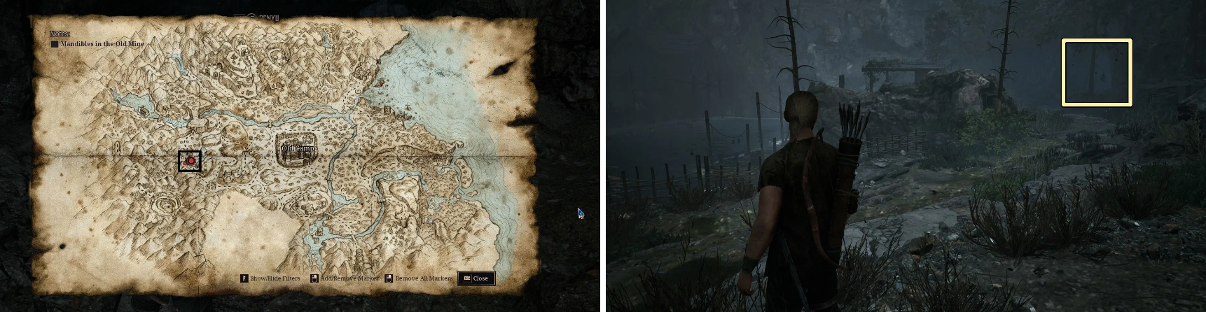 “Up to Neck” quest walkthrough in Gothic 1 Remake — find Bran and Silas basement chest code - Image 3