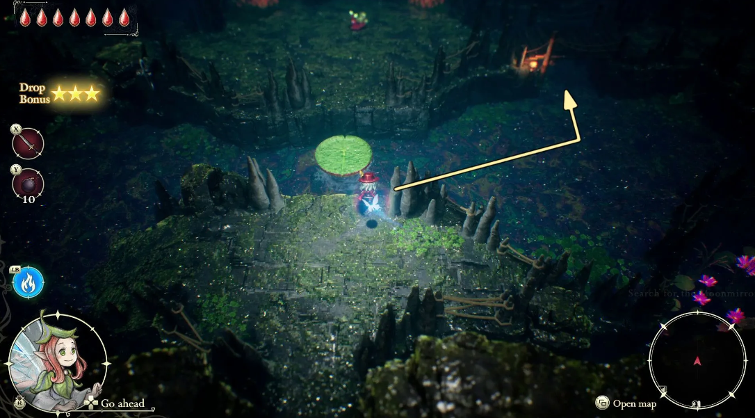 Rainbow Lotus hidden chest