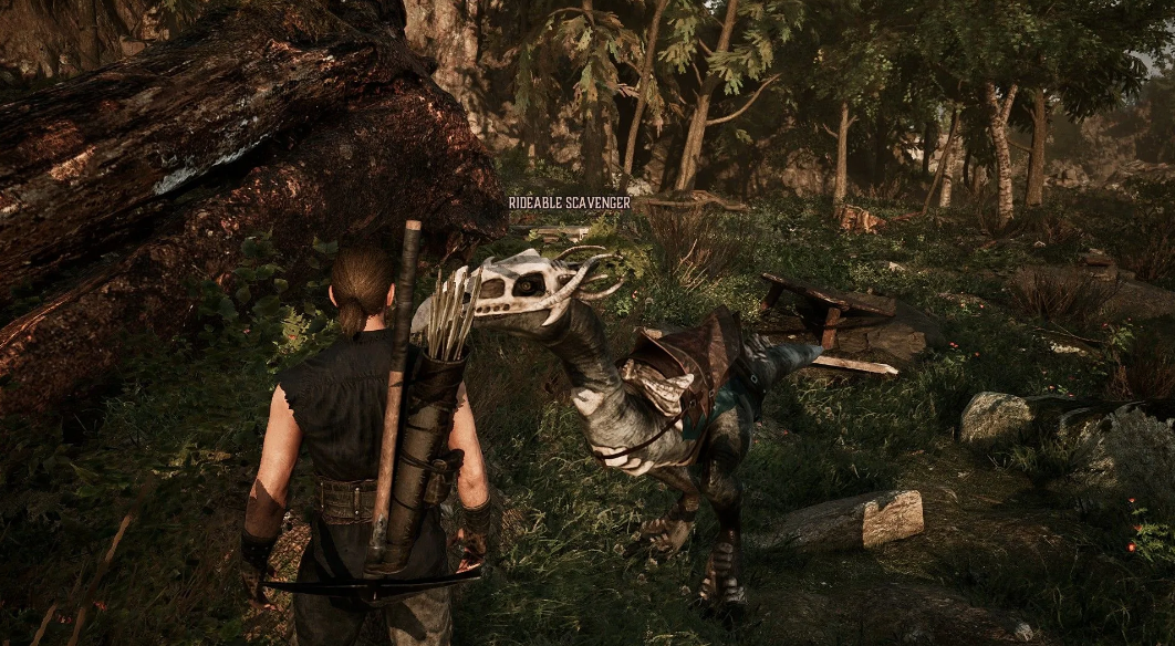 Gothic Remake riding Vulture