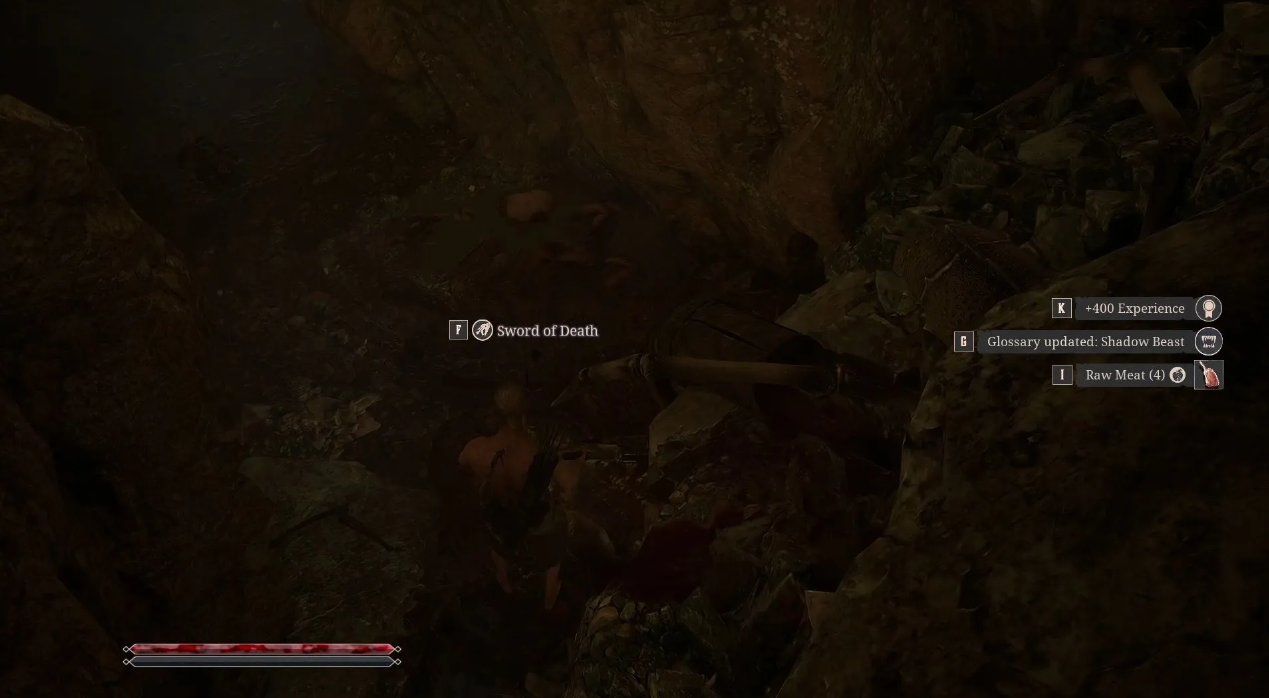 Shadow Beast boss fight