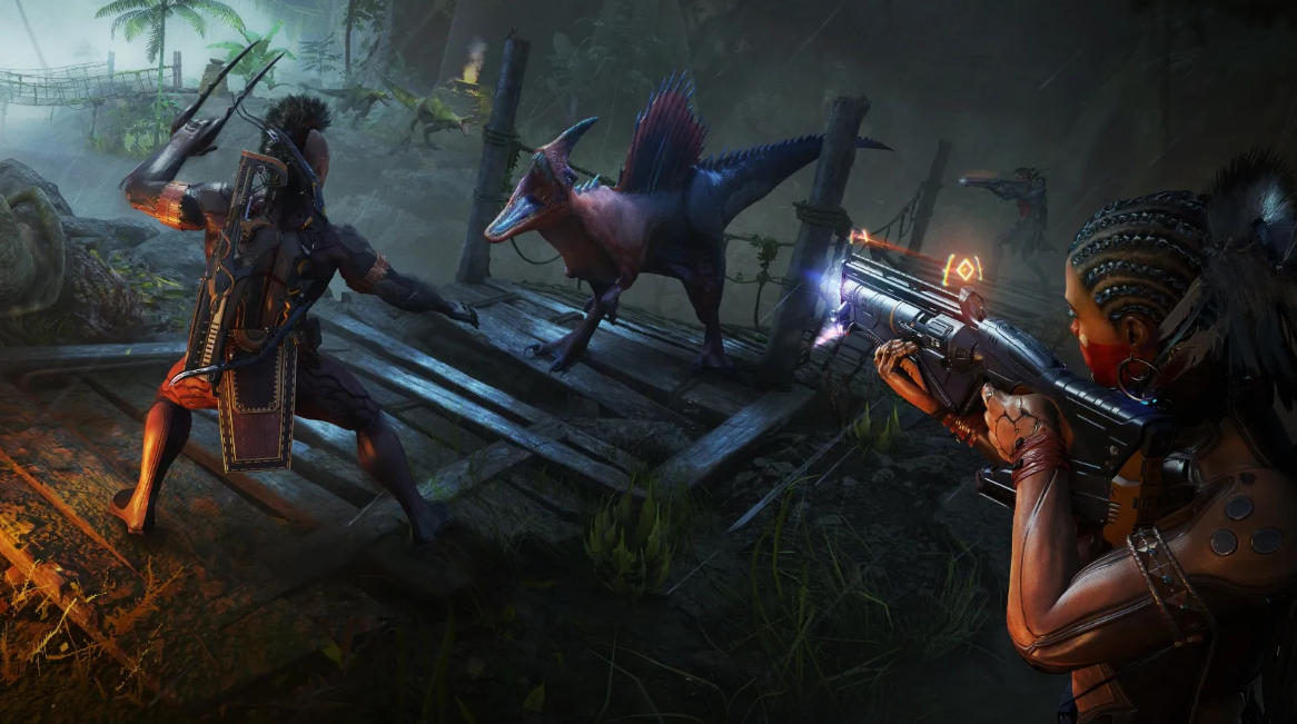 Turok Origins gameplay action