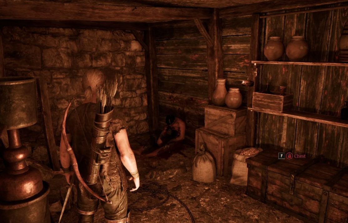“Up to Neck” quest walkthrough in Gothic 1 Remake — find Bran and Silas basement chest code