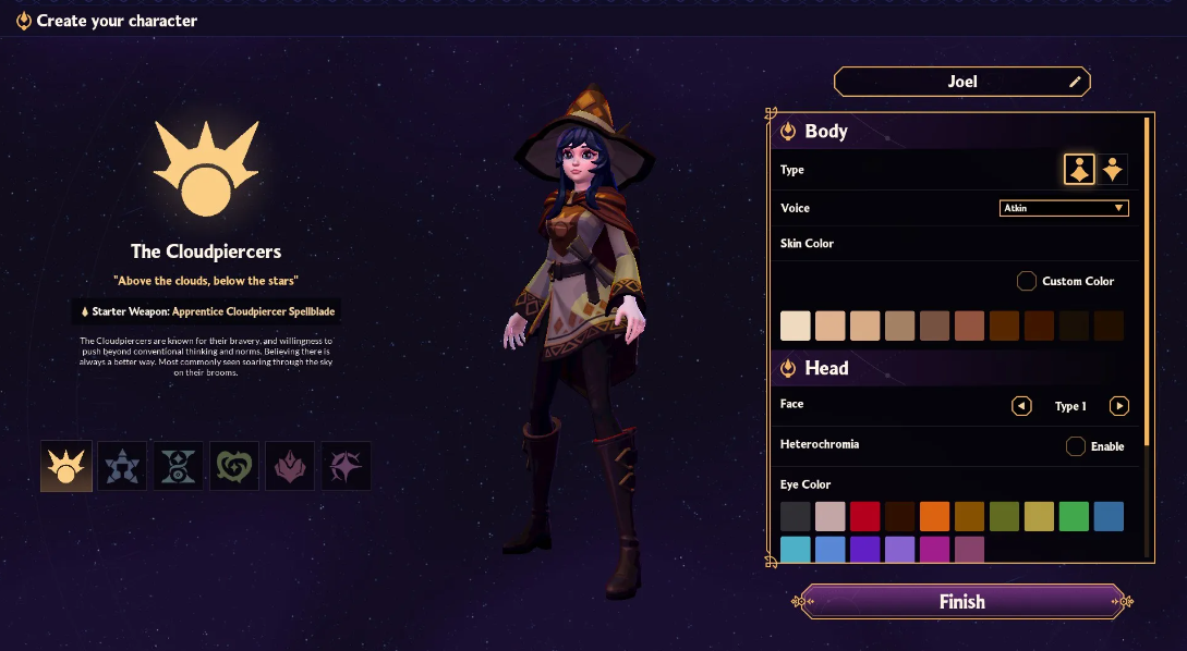 Cloudpiercers Coven magic faction