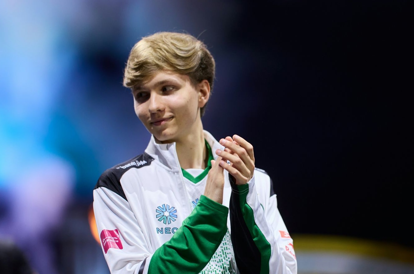 m0NESY applauding the crowd after a standout performance at IEM Cologne Major 2026