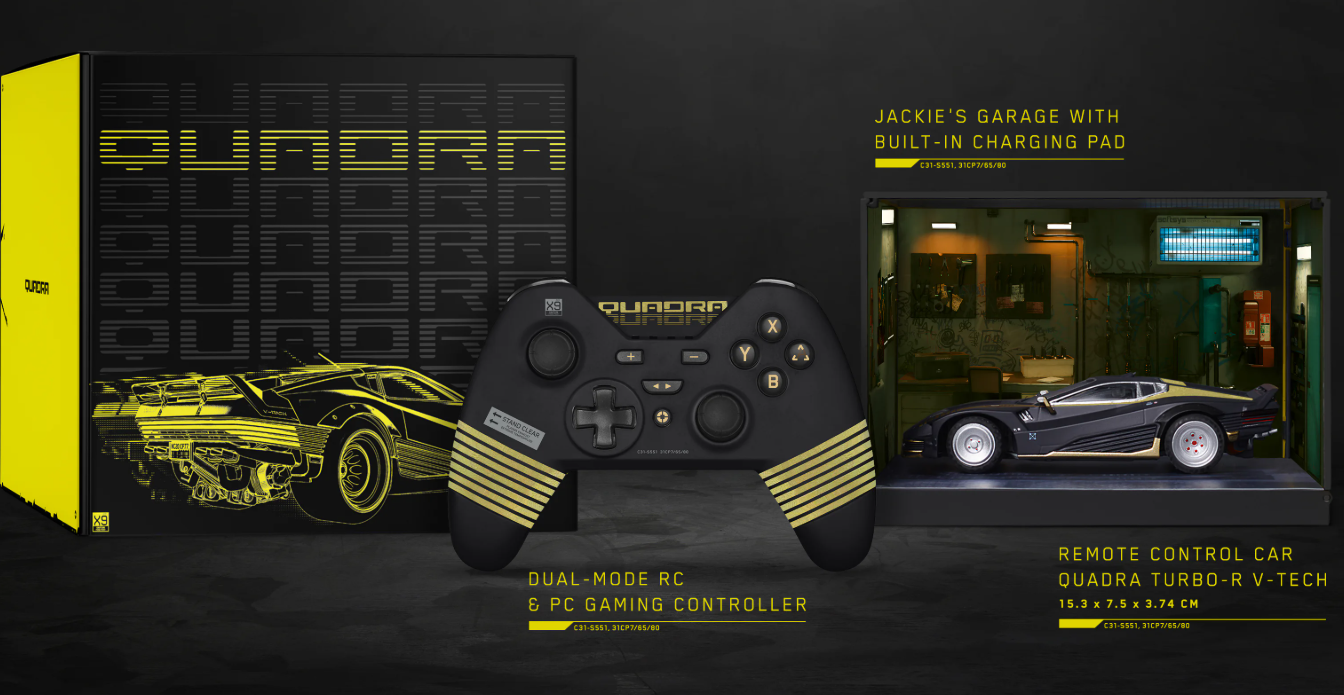 Cyberpunk 2077: Quadra Turbo-R V-Tech collector’s set — price, date and unboxing