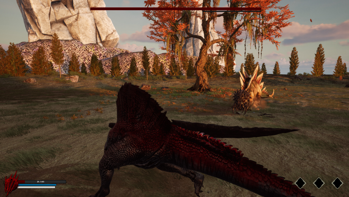 Dinoblade Gameplay Screenshot