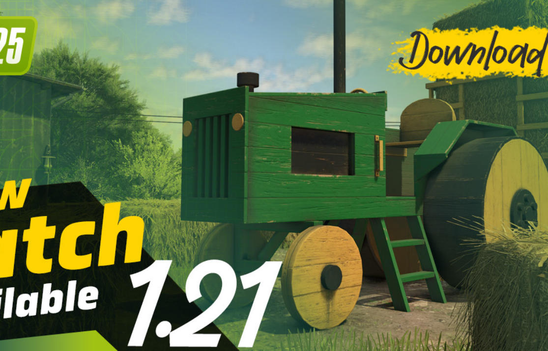 Farming Simulator 25 patch 1.21: full changelog and performance fixes