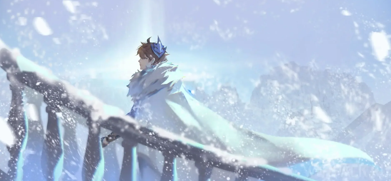 Genshin Impact &mdash; character in an icy crown amid a snowstorm, Snezhnaya region teaser ahead of the 7.0 livestream