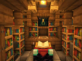 Minecraft: enchanting table recipe, 15 bookshelf placement, and 5 room design ideas