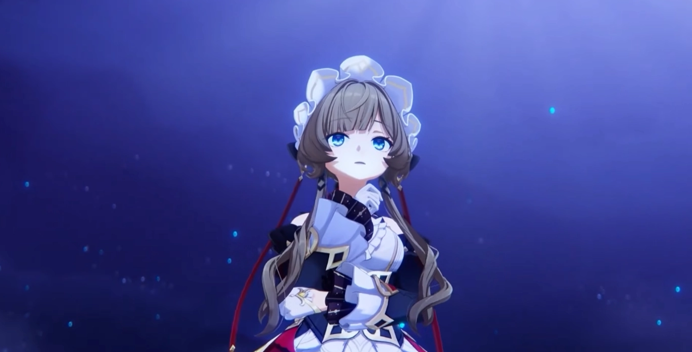 Odile from Genshin Impact, a new playable character debuting in Version 7.0 alongside the Snezhnaya region in HoYoverse's August update