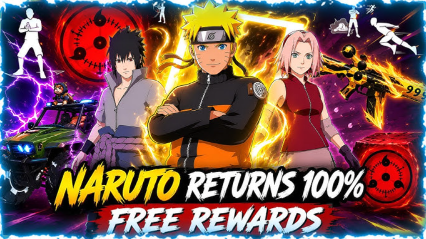 PUBG Mobile x Naruto Shippuden: complete guide — codes, roulettes, Ferrari, and free rewards