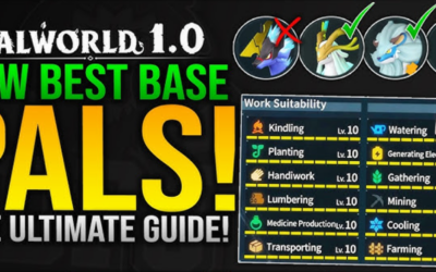 Palworld 1.0: complete guide to best base Pals — specialists, buffers, zoning, and condensation 2026