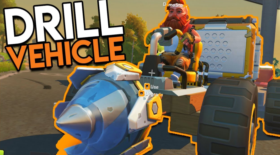 Scrap Mechanic drilling machines