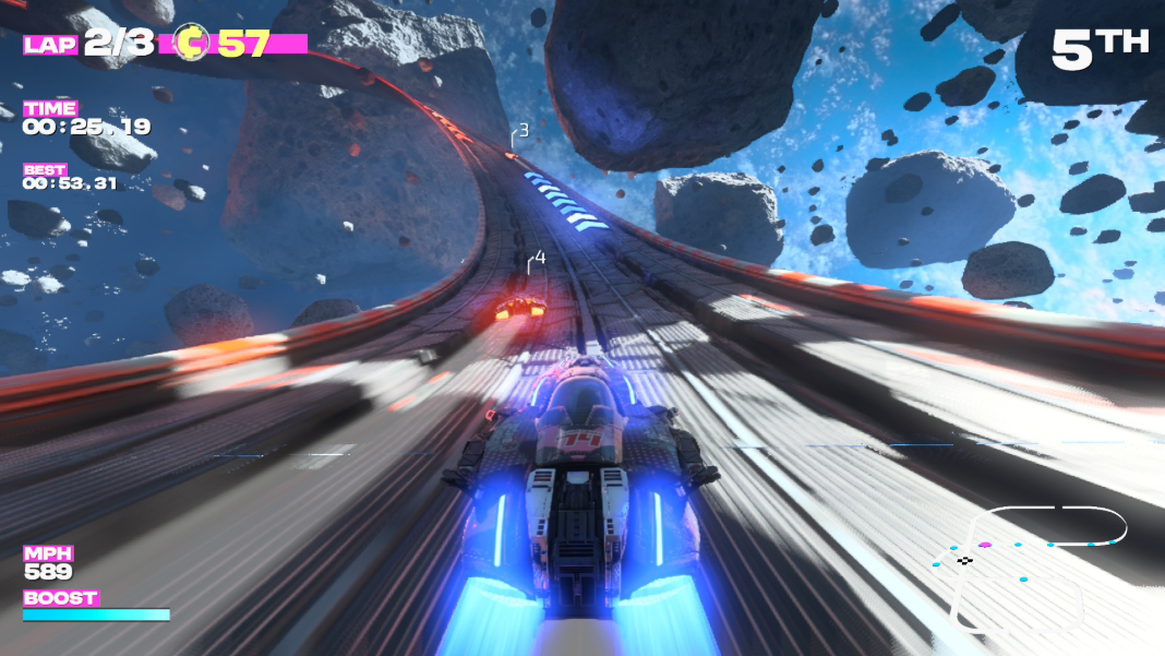 Switch 2 handheld racing game