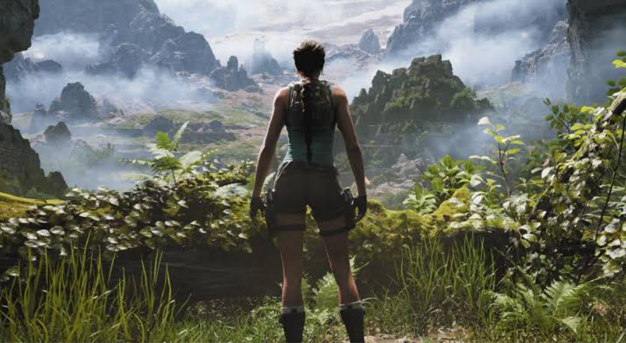 Lara Croft remake artwork