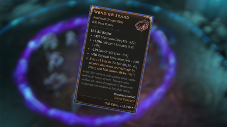 Wendigo Brand ring bug