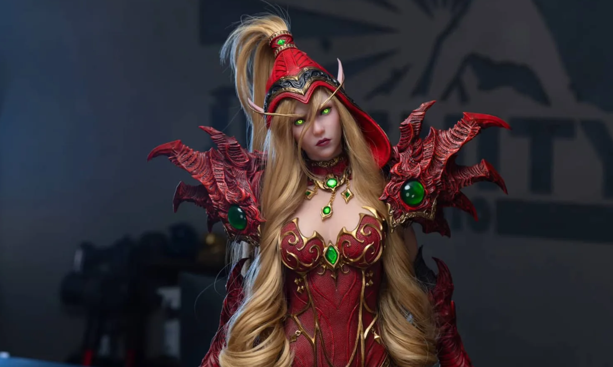HEX Collectibles Opens Pre-Orders for Valeera Sanguinar Statue From Hearthstone