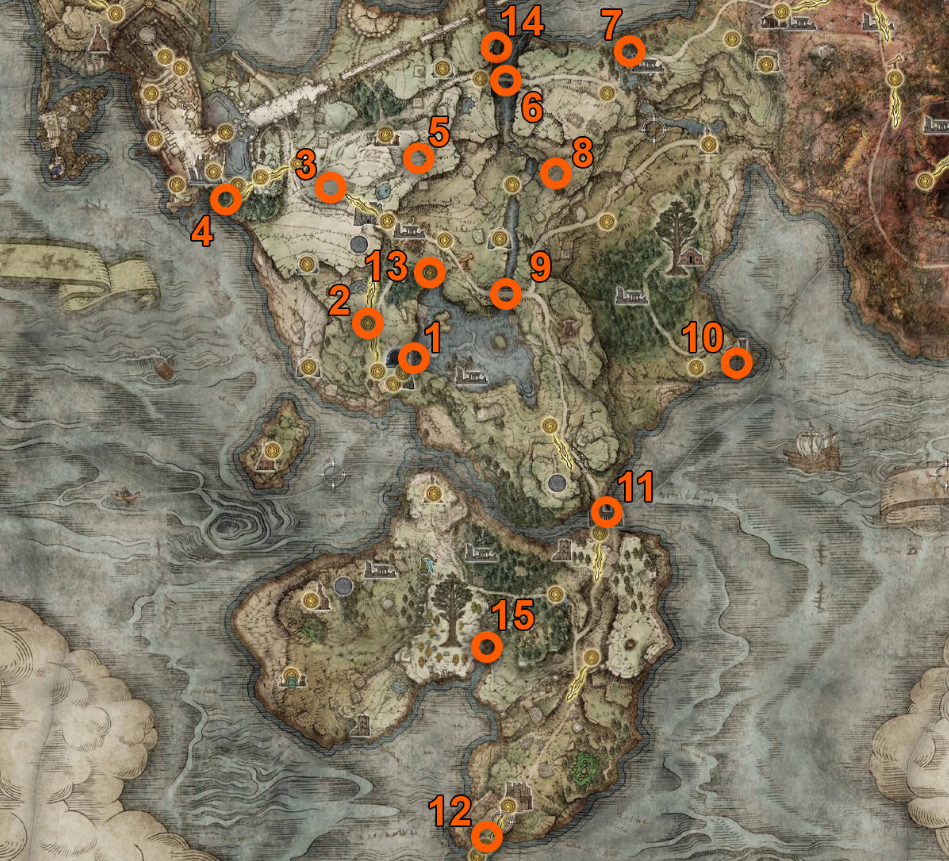 Smithing Stones locations guide