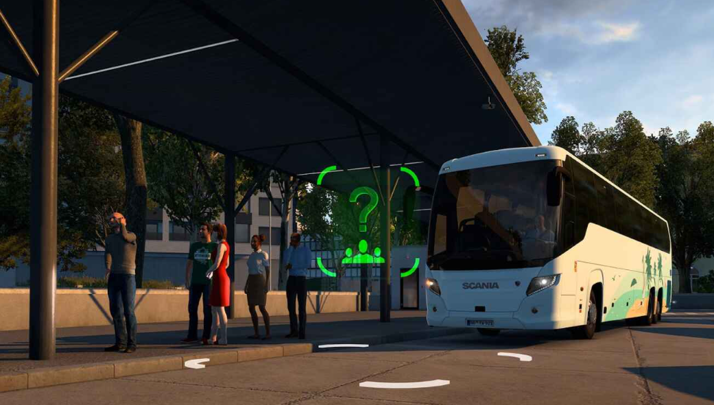 Euro Truck Simulator 2 DLC Coaches — detailed review of three buses, spec comparison table, and passenger transport mechanics