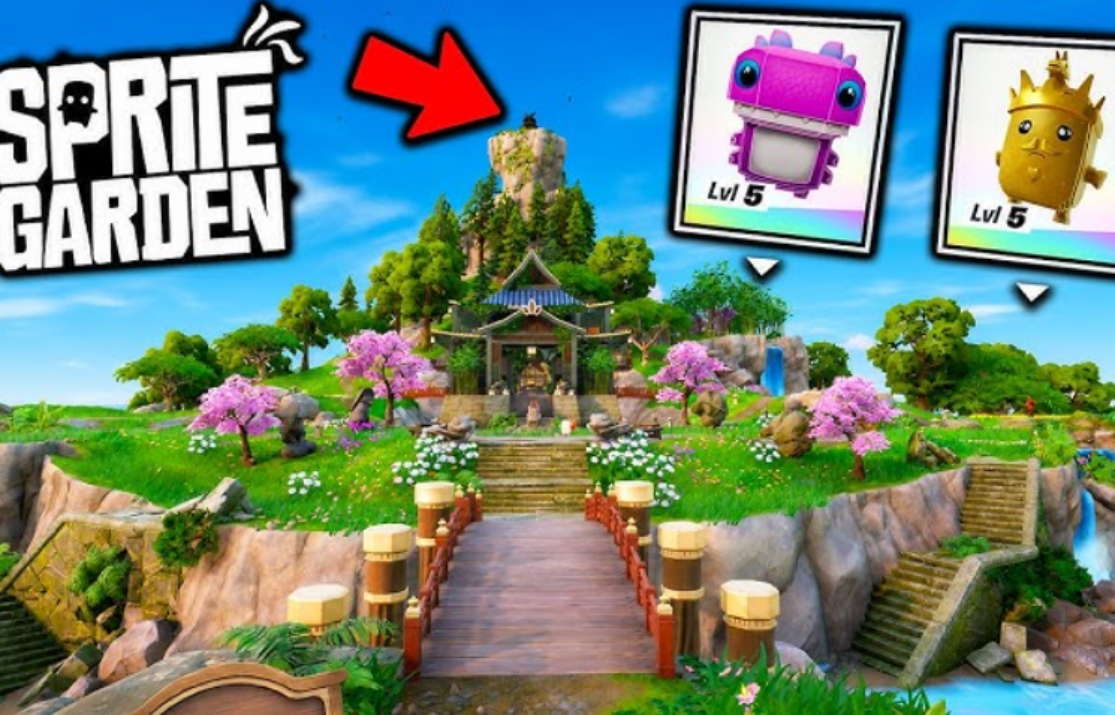 Fortnite Sprite Garden — complete Sprite Garden guide, new Season 4 sprites list, and leveling secrets
