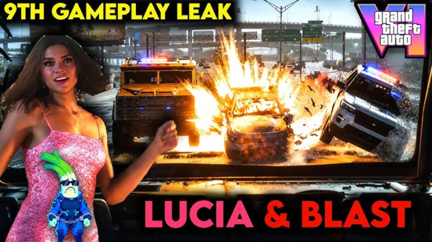 GTA 6 — 9th Gameplay Leak: Gas Station, Explosions, and Character Switching