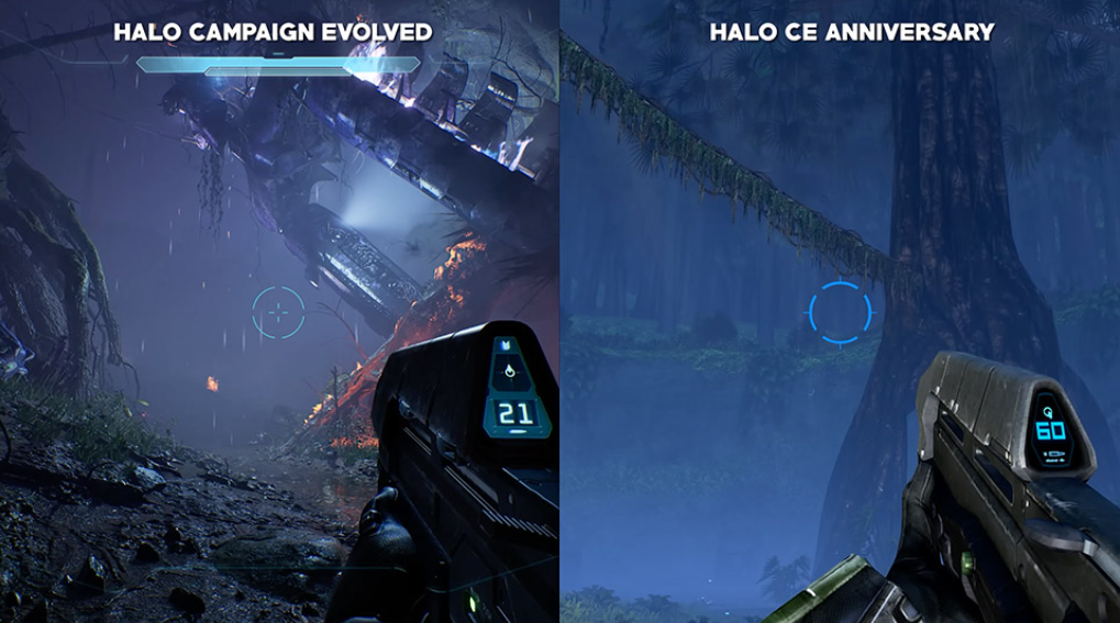 Halo Ring visual comparison