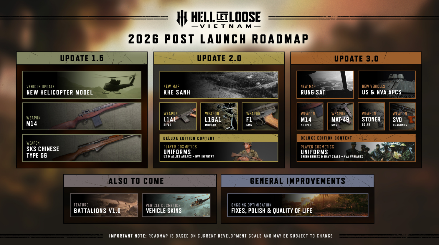 Hell Let Loose: Vietnam Roadmap Reveals Huey, New Maps and Weapons - Image 2