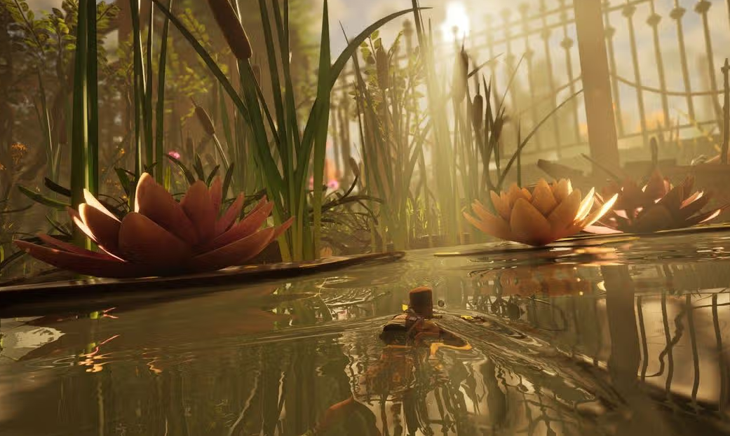 Skunk Pond underwater gameplay
