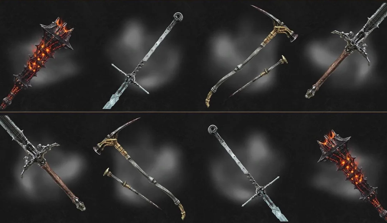 All weapons in Mortal Shell 2