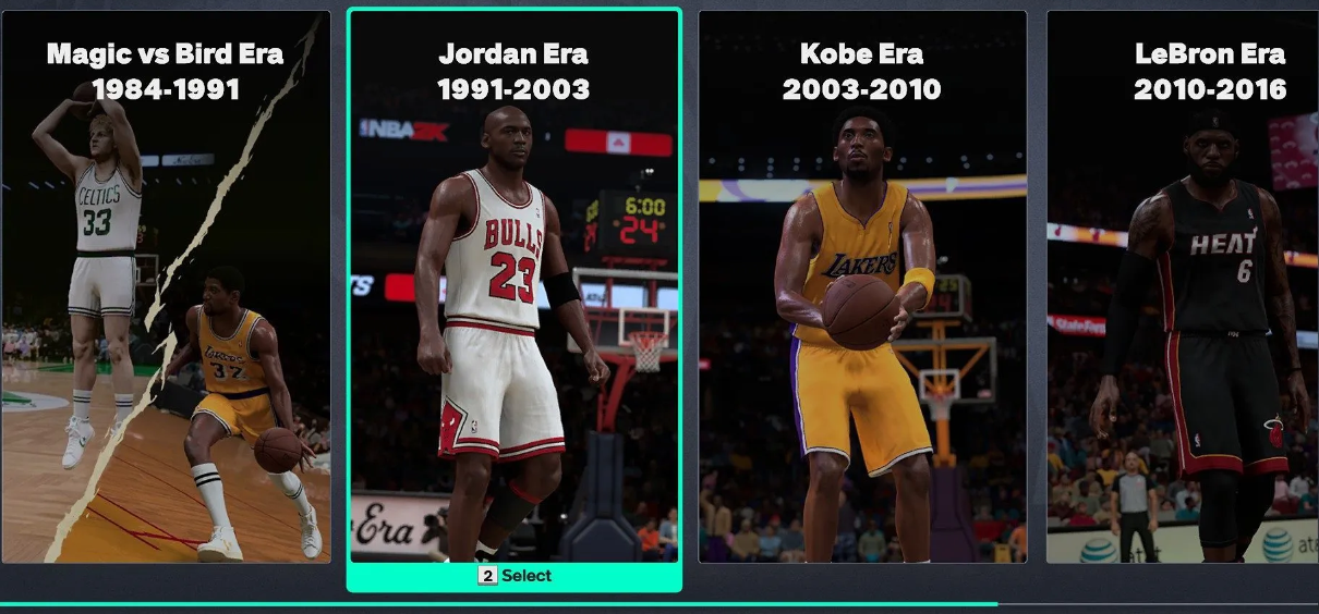 NBA 2K27 MyCareer classic eras