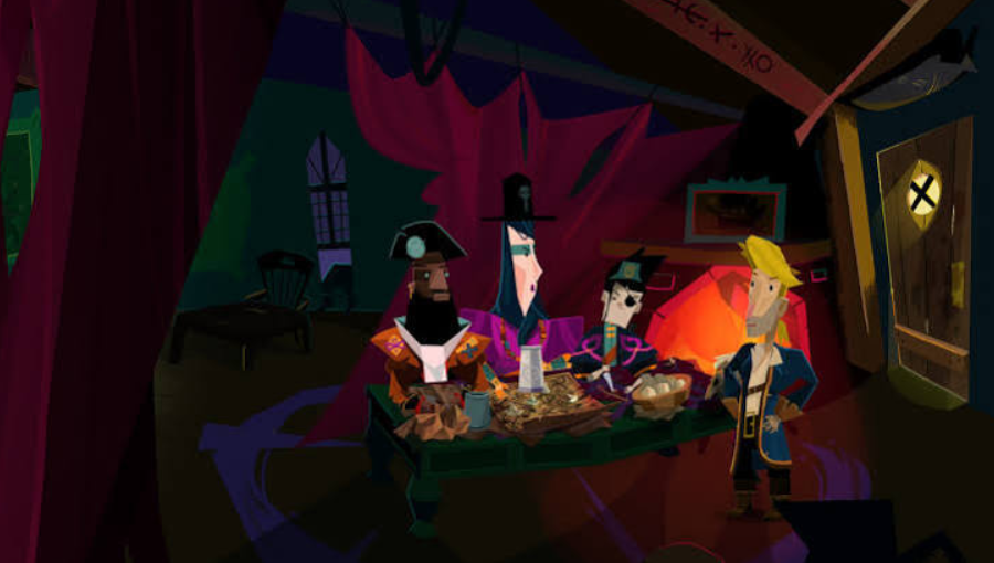 Guybrush Threepwood pirate adventure