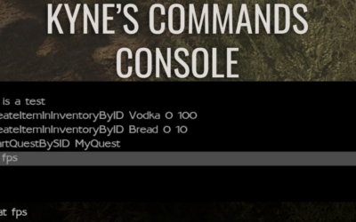 S.T.A.L.K.E.R. 2: Full Console Commands Guide for Patch 2.0 with Working IDs