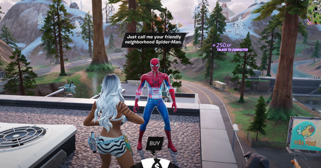 Fortnite Web Shooter Backpack