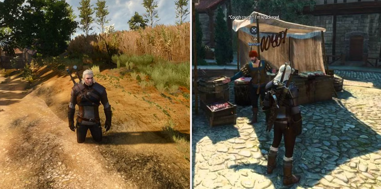 The Craziest The Witcher 3 Bugs: Babies on the Ground, Goose Doorman, and Dancing Corpses