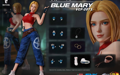 VeryCool Reveals Blue Mary Figure from The King of Fighters XIV