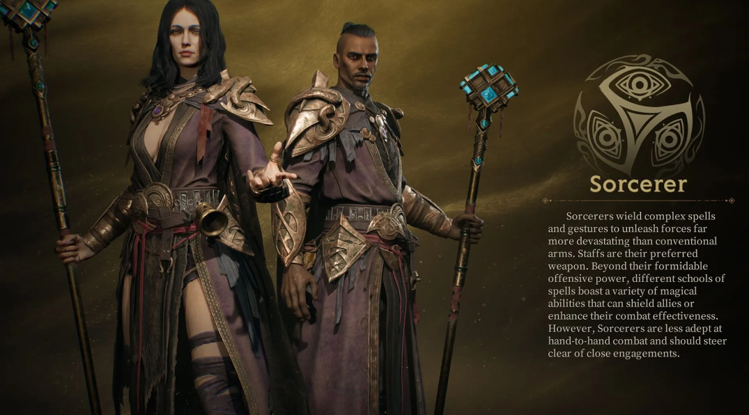 Warlock game character