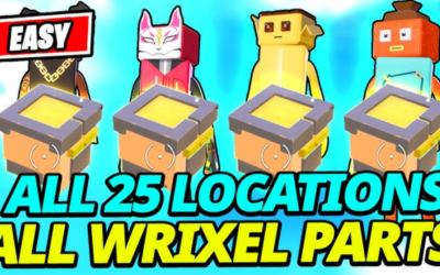 Wrixel Fortnite — complete guide to collecting all 15 modifications with exact coordinates and optimal routes