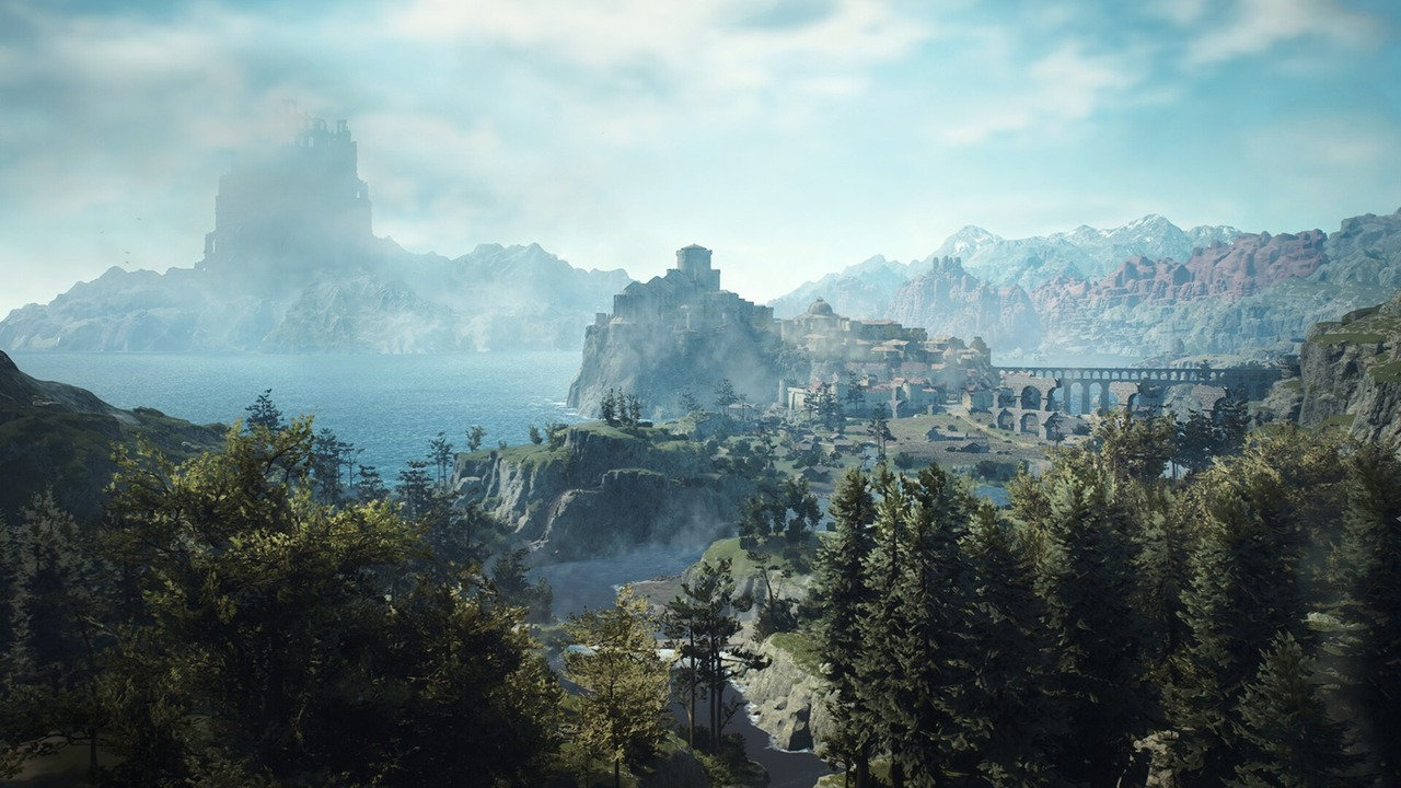A wide landscape in Dragon's Dogma 2