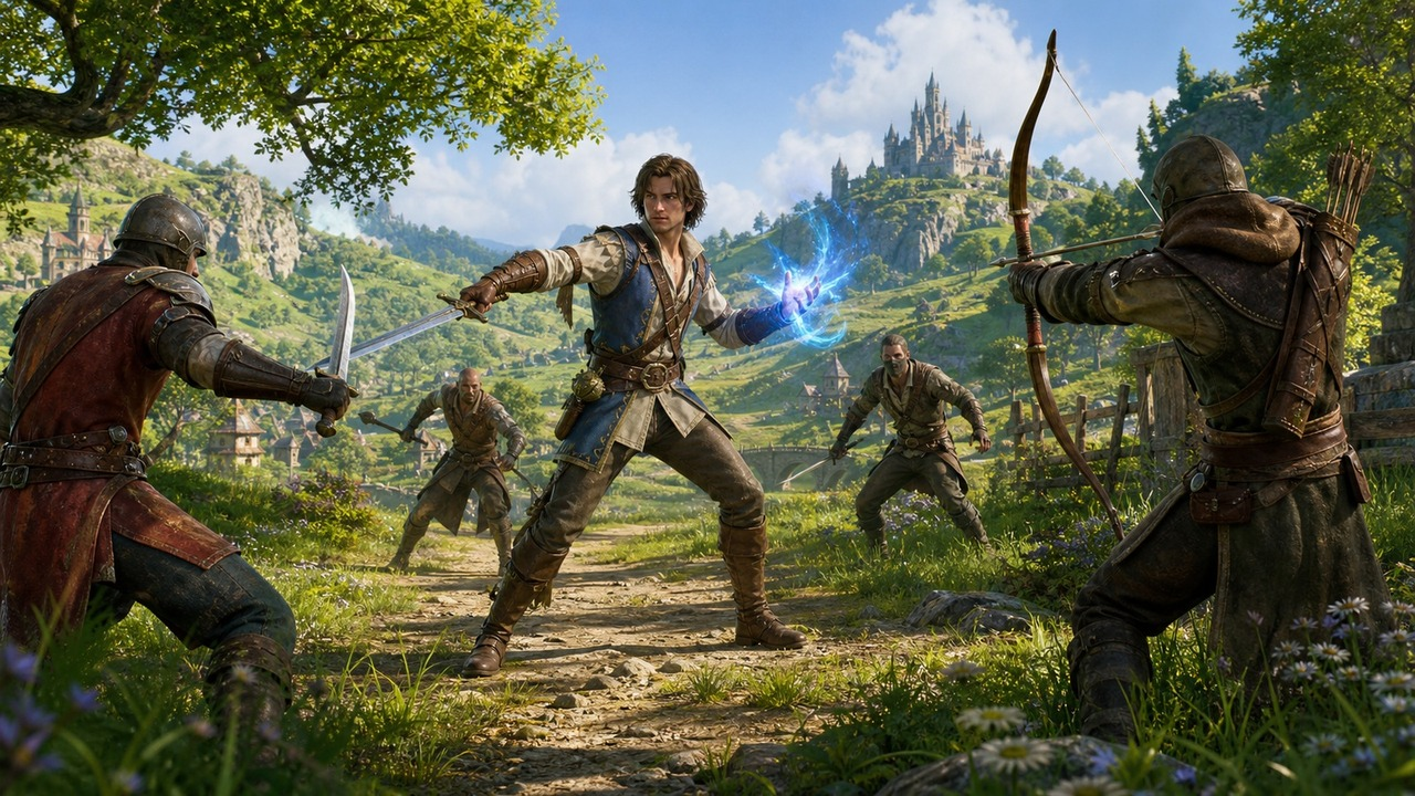 Fable lets players combine Strength, Skill and Will during every fight