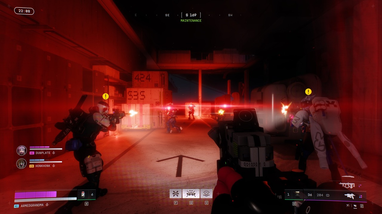 A firefight in Marathon