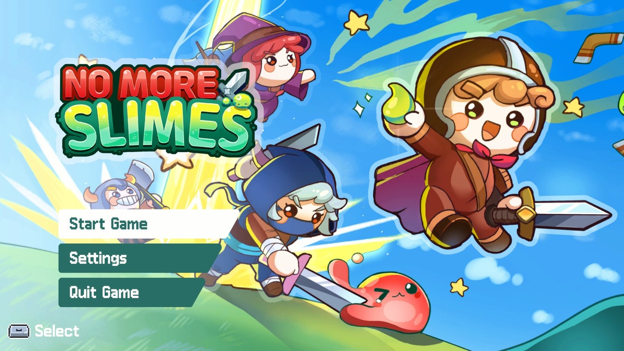 No More Slimes launches with cards, relics and skill trees