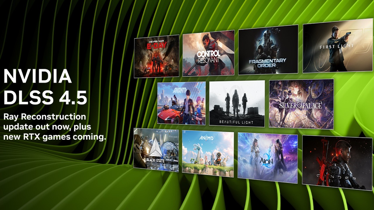 Nvidia releases DLSS 4.5 Ray Reconstruction for GeForce RTX graphics cards