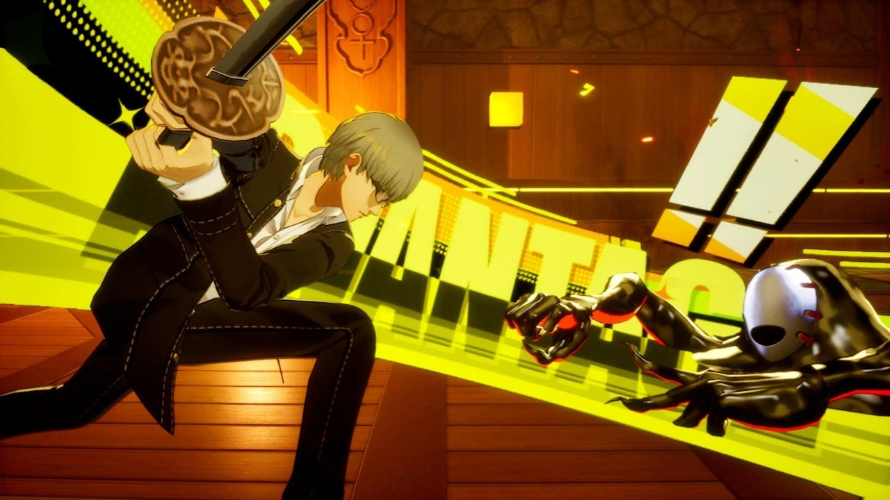 A turn-based battle inside Persona 4 Revival