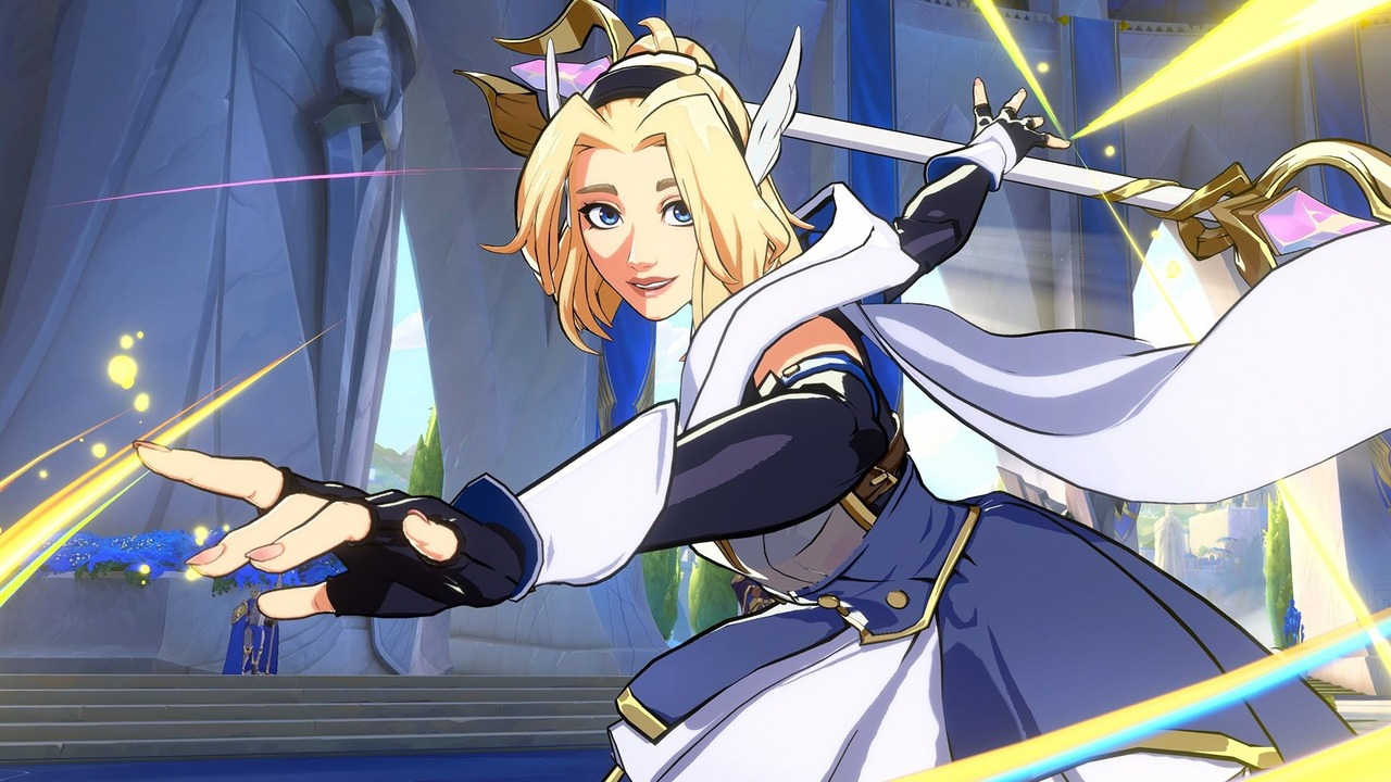 A 2XKO fighter performs a special attack
