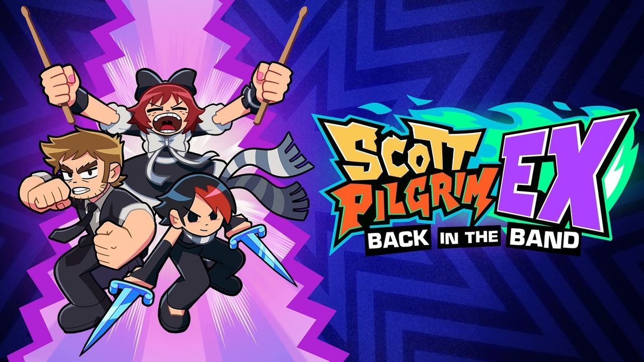 Stephen, Kim and Knives in the Back in the Band artwork