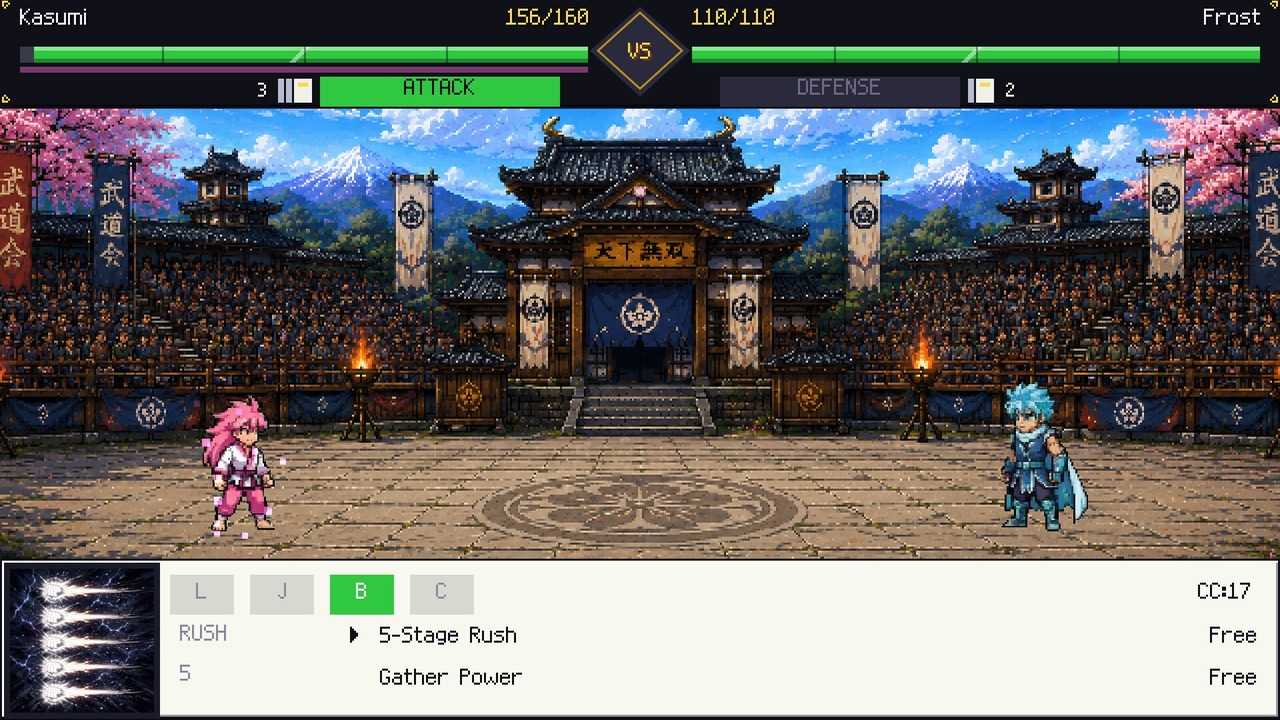 Warrior Spirits launches with a martial-arts card battle system