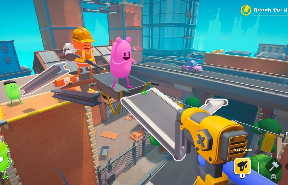 Dumb Ways to Build turns cooperative construction into physics problem solving