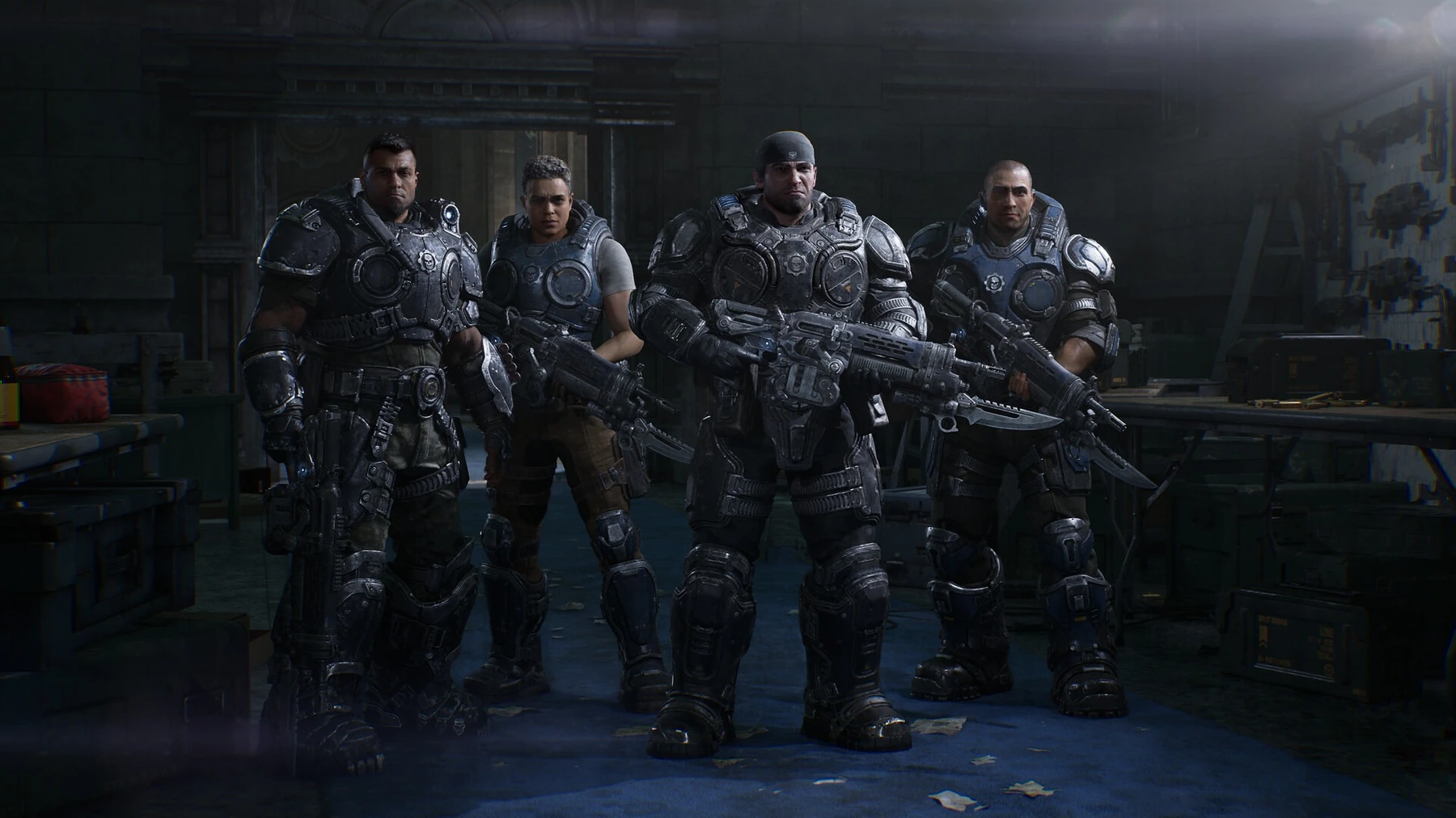 Supporting image for Gears of War: E-Day campaign centers Marcus, Dom and the first collapse of Kalona