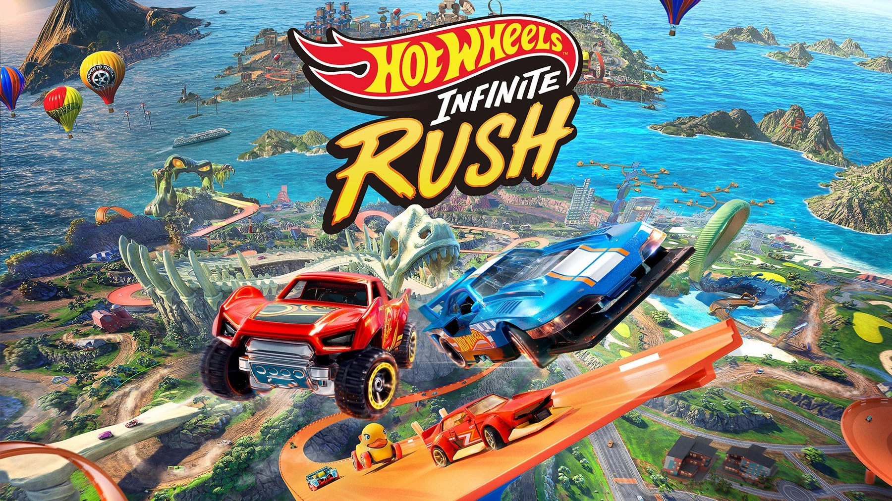 Hot Wheels Infinite Rush opens four islands, a 150-car garage and a flexible track builder